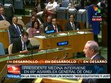 Explica Danilo Medina ante ONU situación de República Dominicana