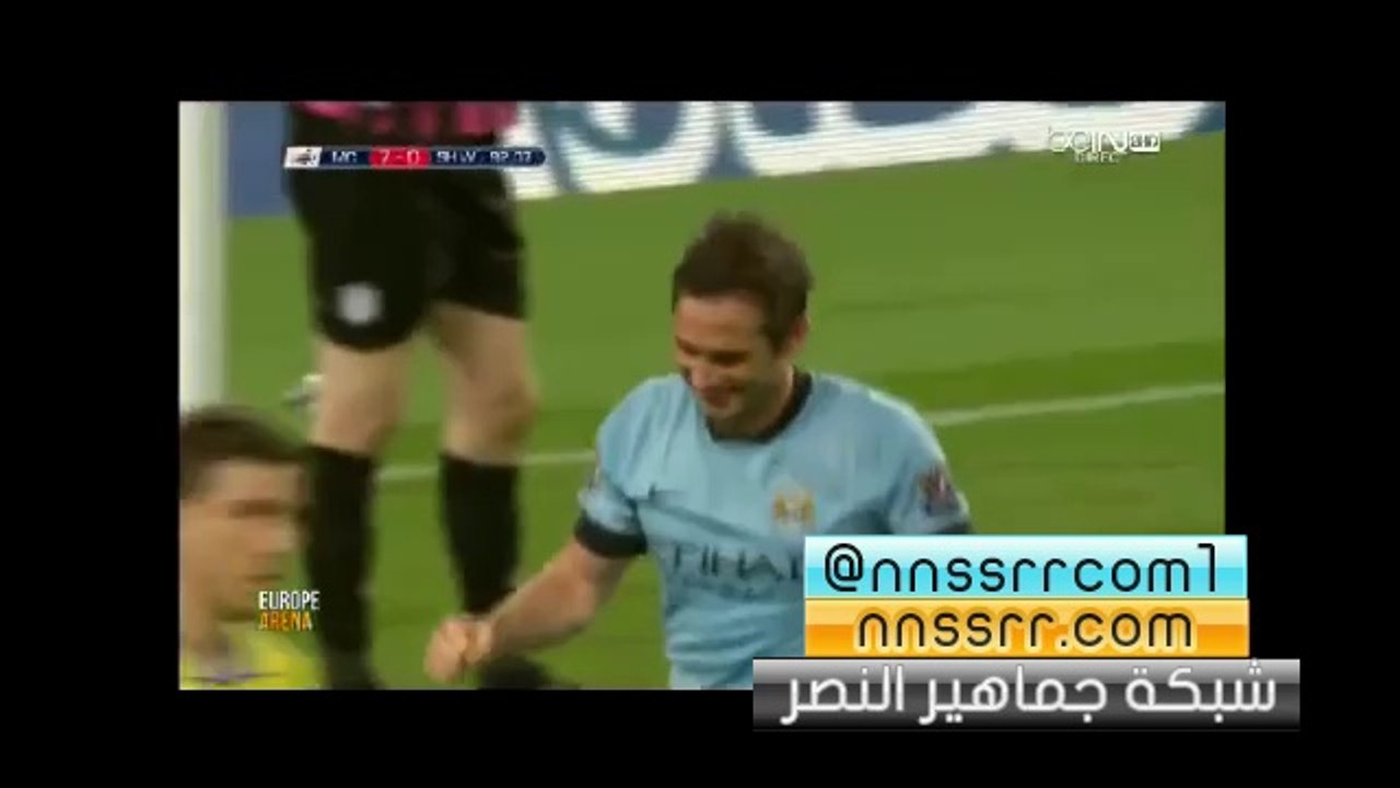 اهداف مباراة #مانشيستر_سيتي ضد #شيلفيد 7-0