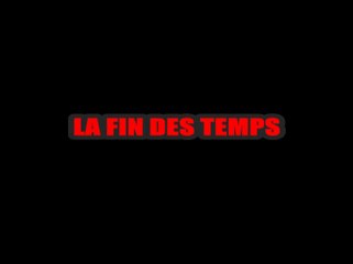 La Fin des temps par l'Antéchrist