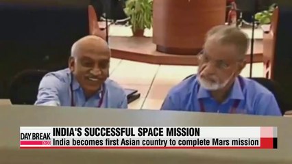 India marks first successful Mars probe mission
