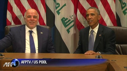 Obama hails 'vision' of new Iraqi PM at 1st meeting