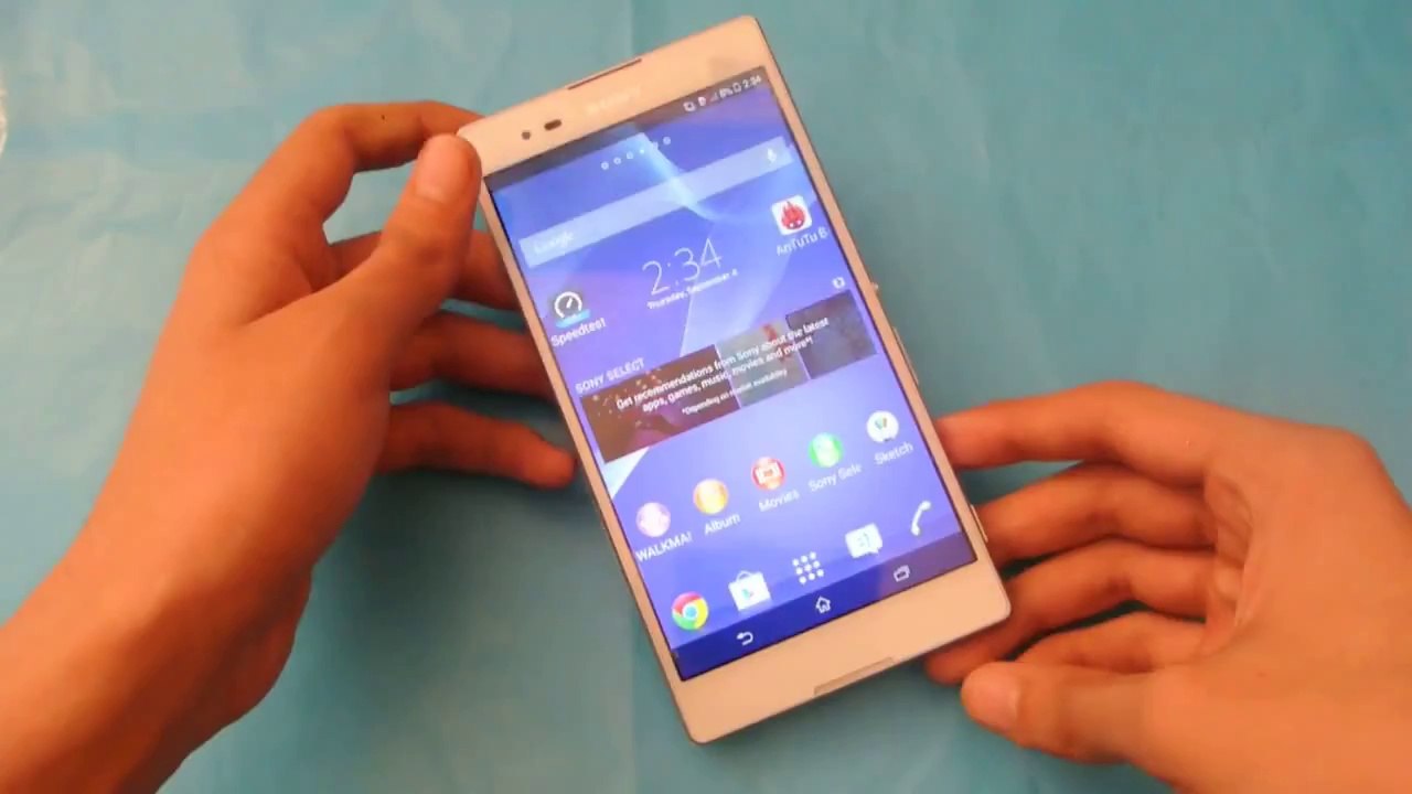 Sony Xperia T2 Ultra One Handed Operation Review