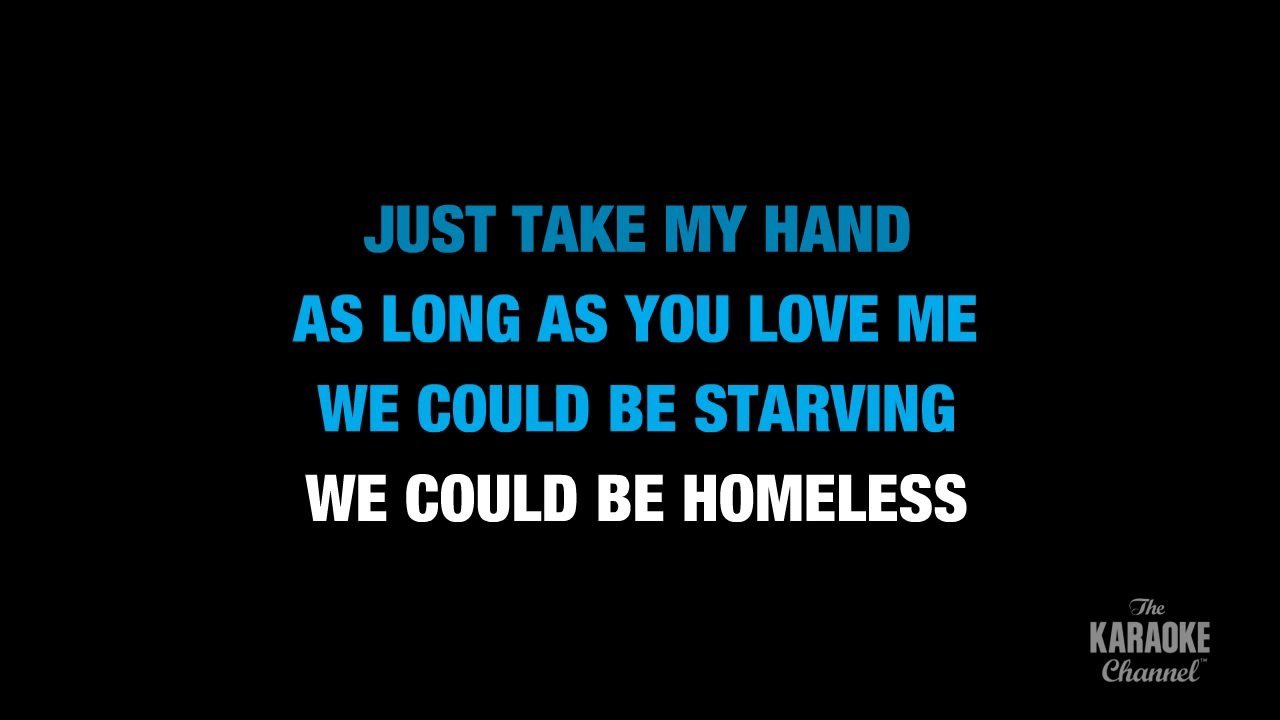 As Long As You Love Me in the Style of _Justin Bieber feat. Big Sean_ with lyrics (no lead vocal)