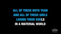Girls & Boys in the Style of _Good Charlotte_ with lyrics (no lead vocal) karaoke video