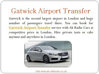 Need Transmit Service Hire Gatwick Airport Transfer