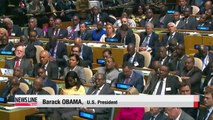 Obama at UN urges fight against Islamic terrorists