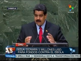 Venezuela donará 5 mdd para combatir el ébola en África