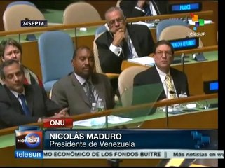 Maduro exige ante la ONU el fin del bloqueo a Cuba