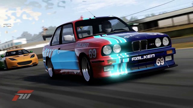 Risingson Bass Nectar remixed with engines and driting sounds of BMW M3 1991 vs Lotus Evora at Road Atlanta and other Supercars in action - part 116 HD