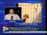 Egipto: ayuda humanitaria de Ecuador llega a El Arish