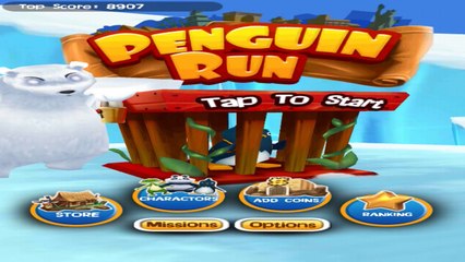 Penguin Run Runner Game Android HD Gameplay