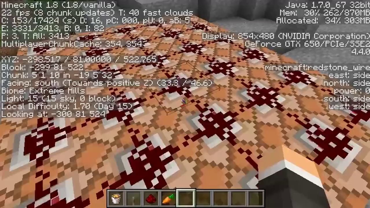 Tackle⁴⁸²⁶ Minecraft Realms Test Lag & 1.8 Update [ทดสอบความ Lag]