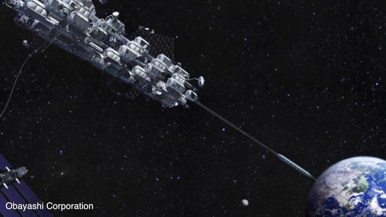 Une entreprise japonaise veut créer un ascenseur vers l'espace