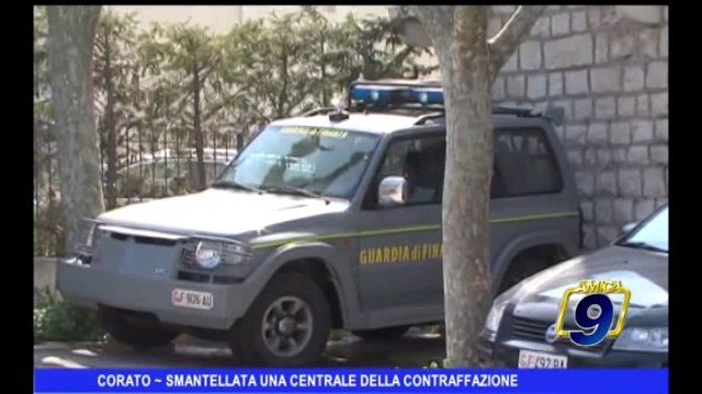 CORATO | Smantellata centrale della contraffazione