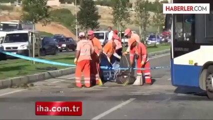 Freni Boşalan Belediye Otobüsü Minibüse Çarptı: 1 Ölü