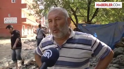 Erzin'de Sel Felaketi