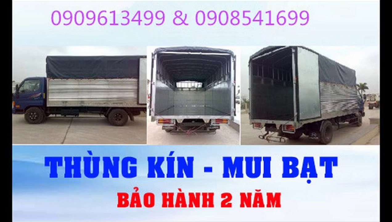 hyundai hd120 5t dài 7m4- ô tô tân bình