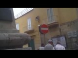 Aversa (CE) - Via Roma, il segnale 
