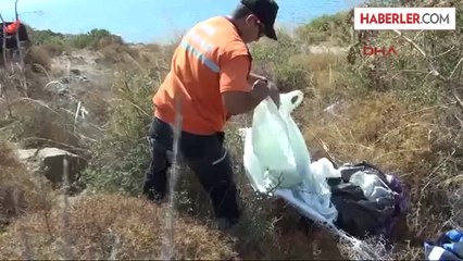 Dha Kaçakların Denize Açıldığı İlk Noktayı Görüntüledi