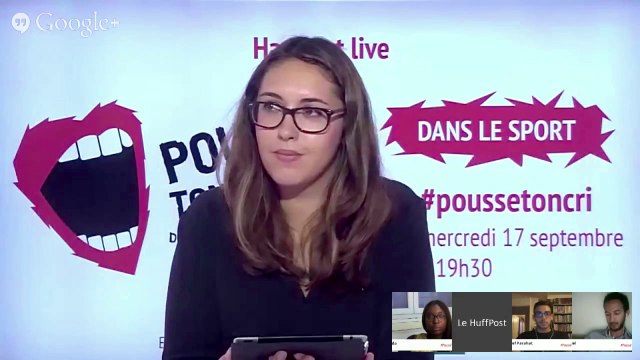 Le débat Pousse ton cri contre le racisme dans le sport avec Aya Cissoko