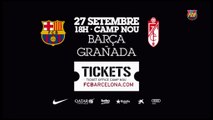 FC Barcelona - Granada CF, entrades disponibles