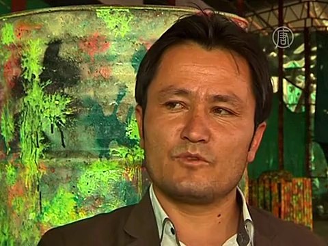 Афганцы играют в пейнтбол ради жизни без войны