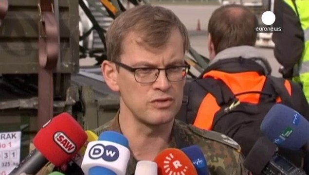 Alemania proporciona armas a los peshmergas