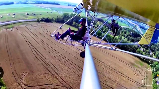 Zigolo electric powered ultralight motor glider..