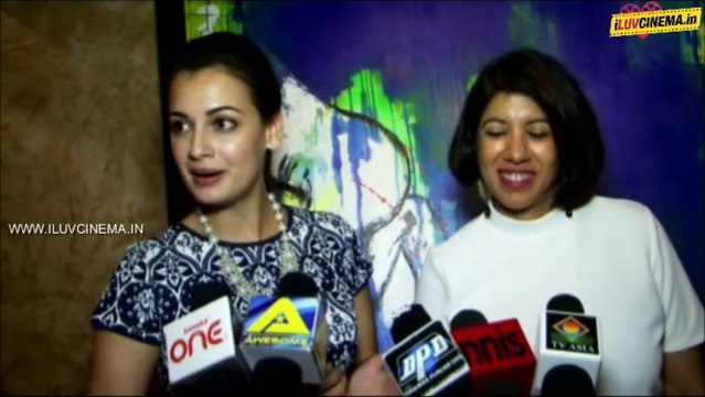 Dia Mirza At Art Exhibition