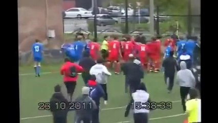 FIFA Football World Cup 2014    Brutal Fights and Tense Moments in Football World Cup
