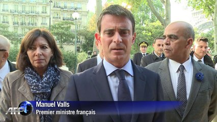 Valls: "rassemblement" et "vigilance" face à la "terreur"