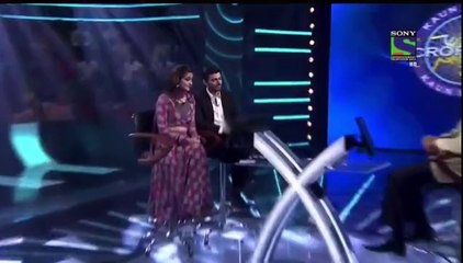 Fawad Khan and Sonam Kapoor at KBC to Promote Khoobsurat