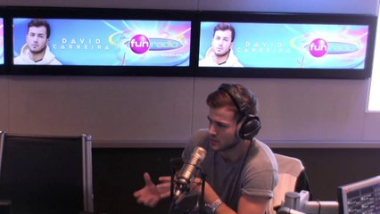 Interview: David Carreira sur Fun Radio
