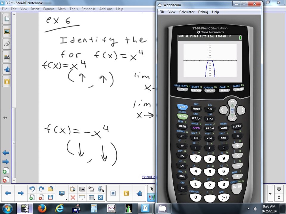 3.2 Continuity, Intermediate Value Theorem, & End Behavior 9-25-14