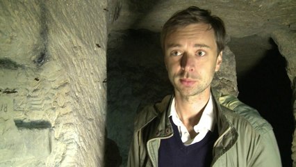 Underground art reveals WW1 soldiers' hopes and fears