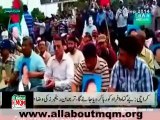 3 PM: MQM sit-in at different areas of Karachi against Illegal arresting of workers