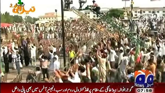 Imran Khan Threatening Nawaz Sharif - Tezabi Totay on Geo Tez 2014 | Fun Carry On