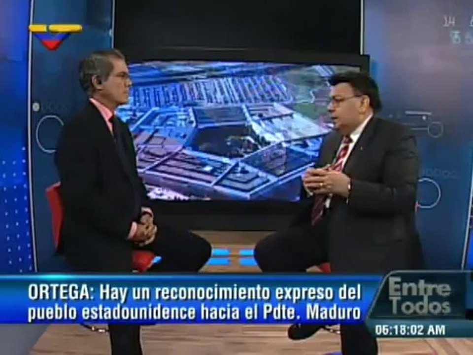(Vídeo) Entre Todos con Luis Guillermo García del 25.09.2014 (1/6)