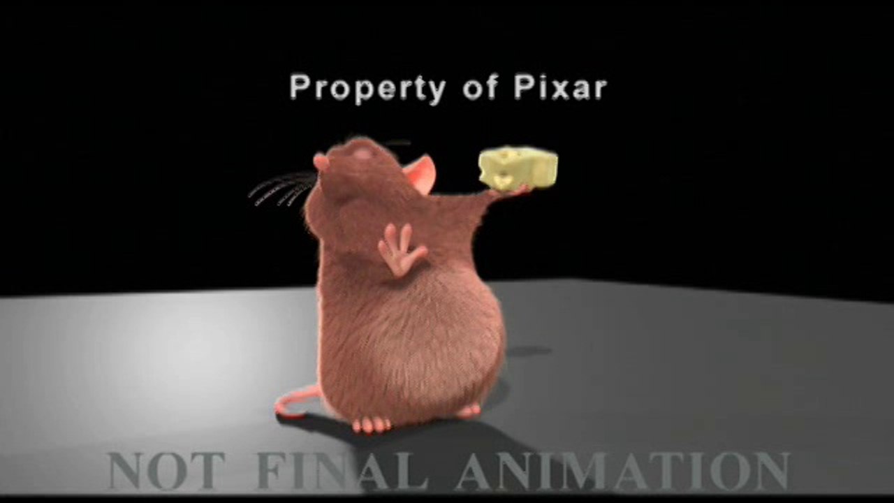 Ratatouille - Test d'animation