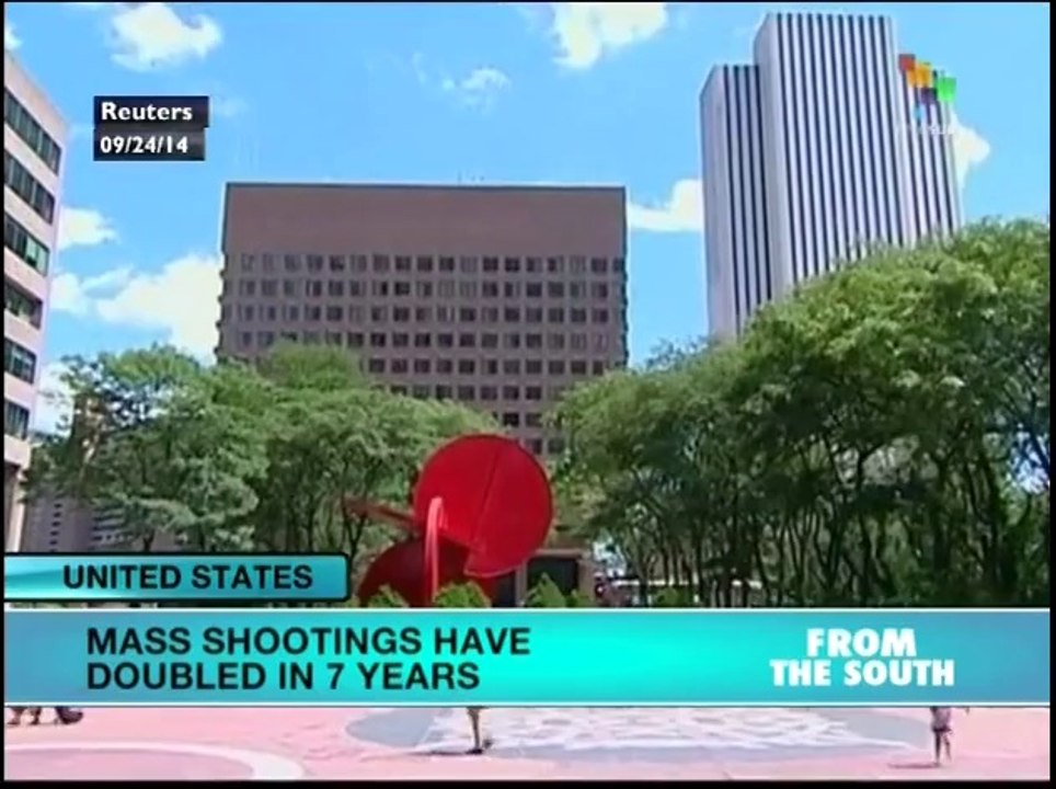 Mass shootings in US have doubled in last 7 years