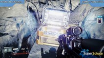 Destiny : Emplacements des cinq coffres dorés de la Lune