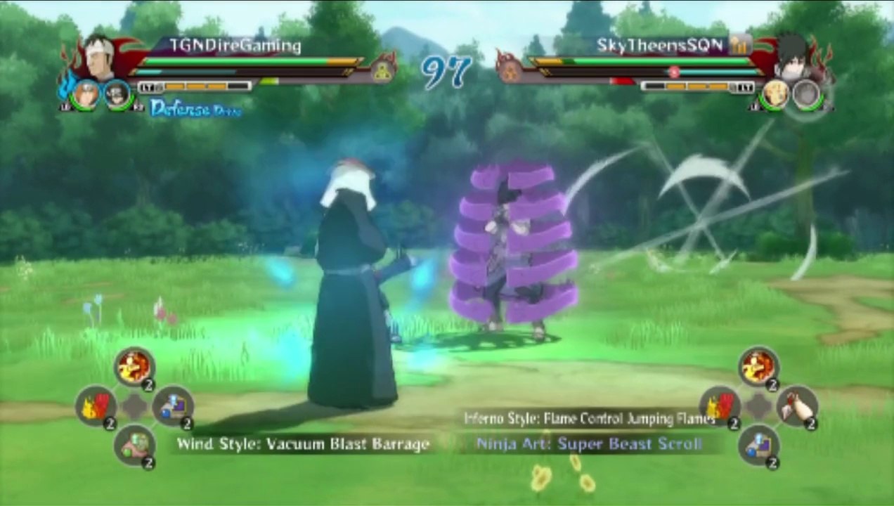 Sasuke Uchiha VS Danzo In A Naruto Shippuden Ultimate Ninja Storm Revolution Ranked Xbox Live Match / Battle / Fight