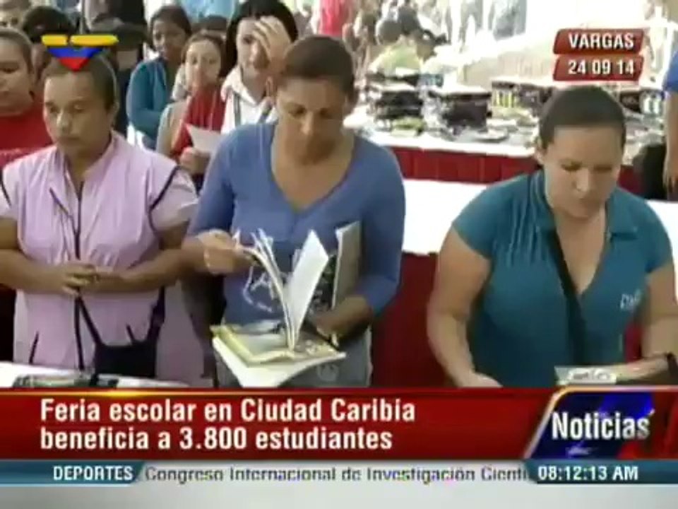 (Vídeo) Reporte VTV Feria Escolar en Ciudad Caribea Vargas