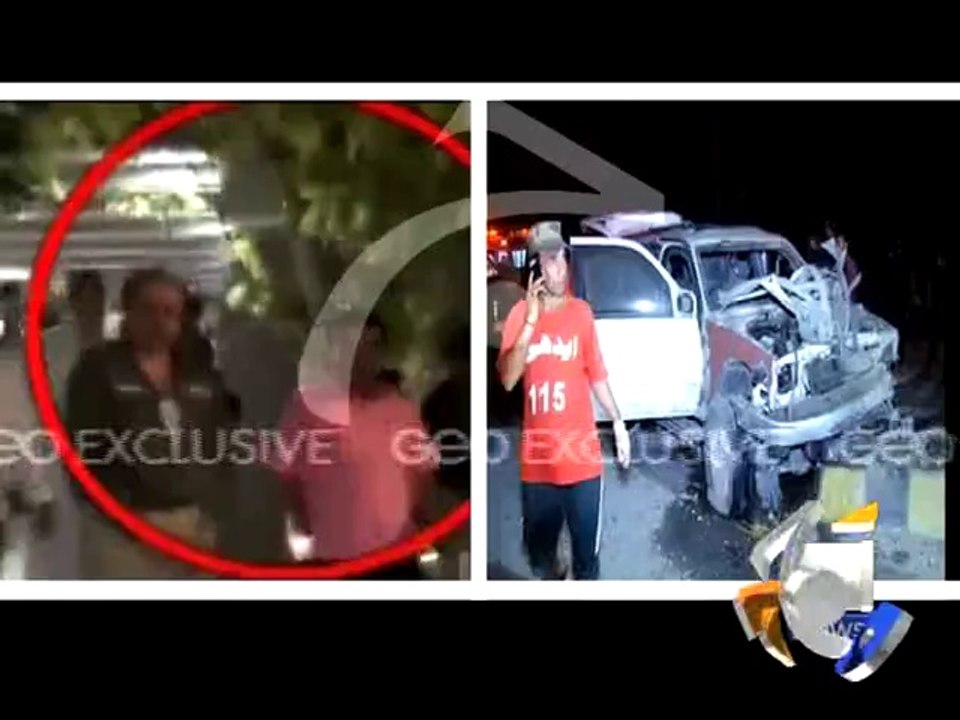 Blast Targets SSP Farooq Awan in Karachi-Geo Reports-25 Sep 2014