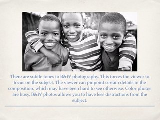 Black and White Photography - Anthony Nicholas Gallo