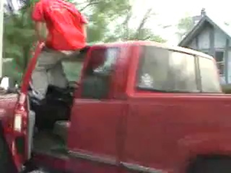 Funny Red Car