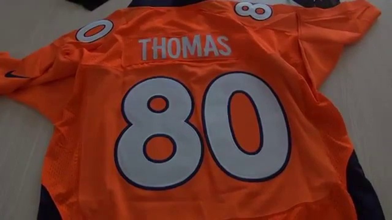 Women's NFL Denver broncos pink Wes Welker jersey Nike Julius Thomas elite jerseys review