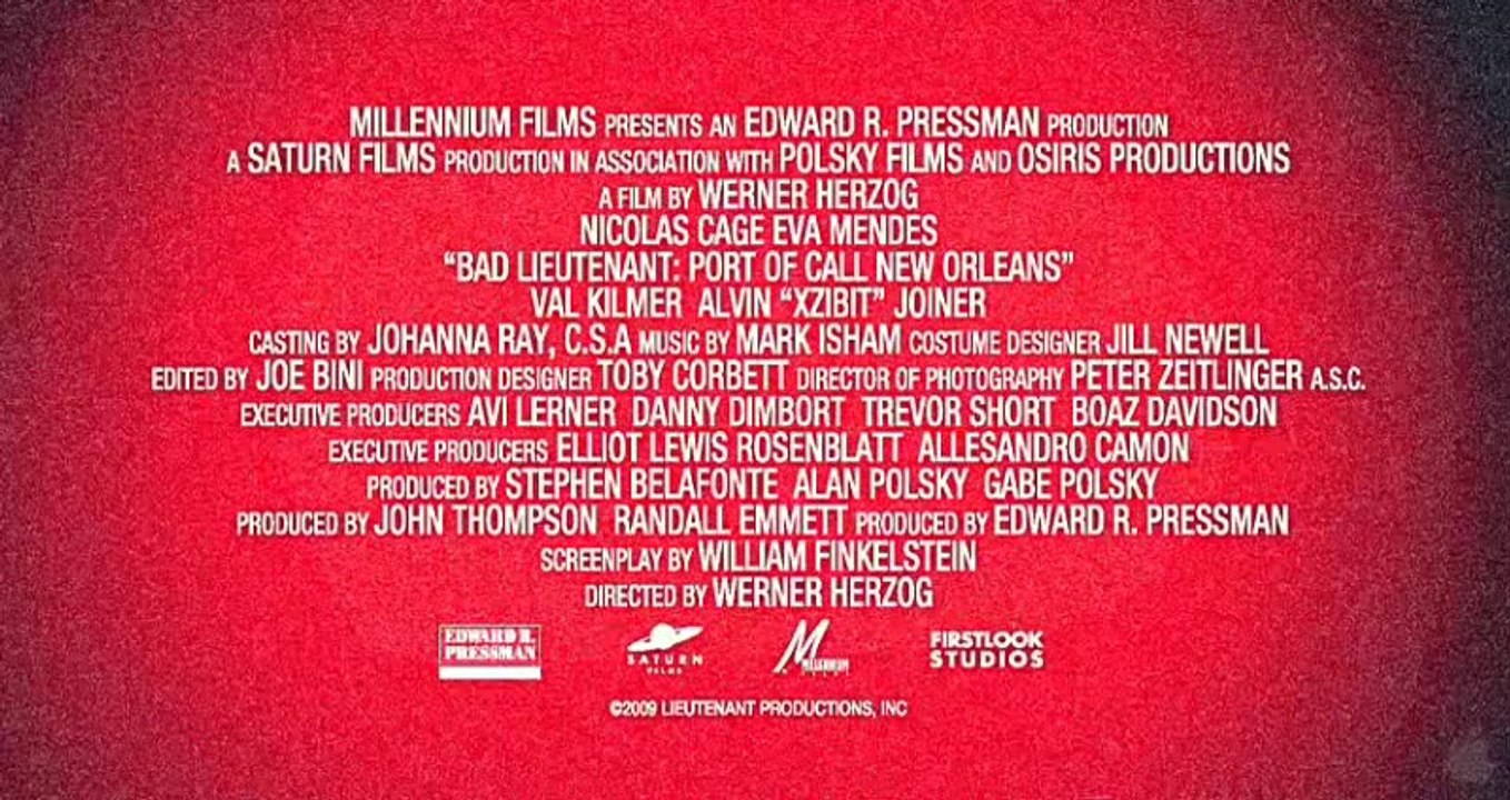 Bad Lieutenant - Trailer (VO)