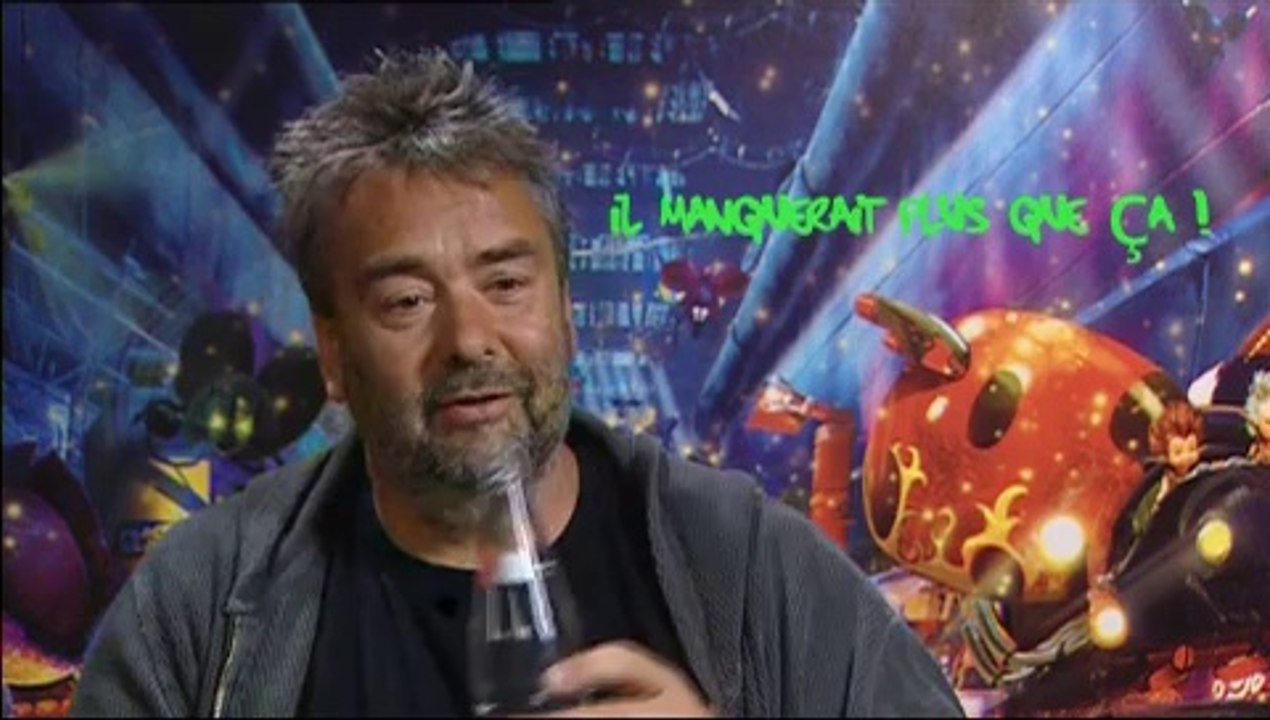 Luc Besson commente le classement SF de Ecran Large.