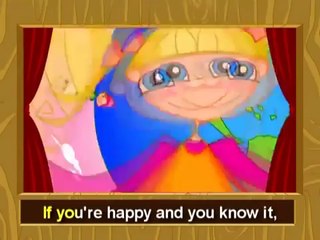 If you're happy and you know it - Kid Songs with Lyrics